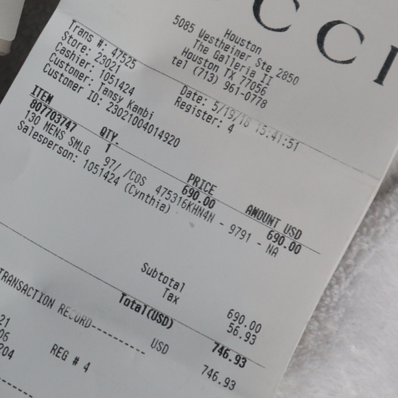 Gucci Men's Toiletry Handbag - Picture 7 of 7